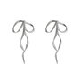 Heliophilia Silver Pendientes de Plata con Circón